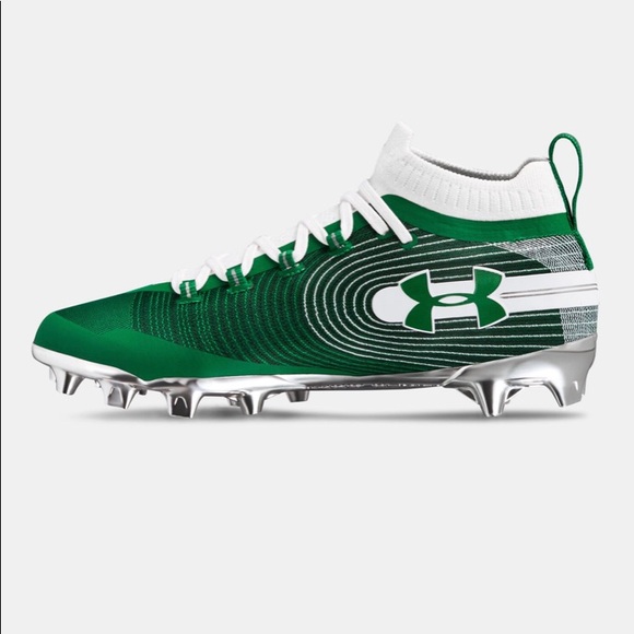 under armour cleats green